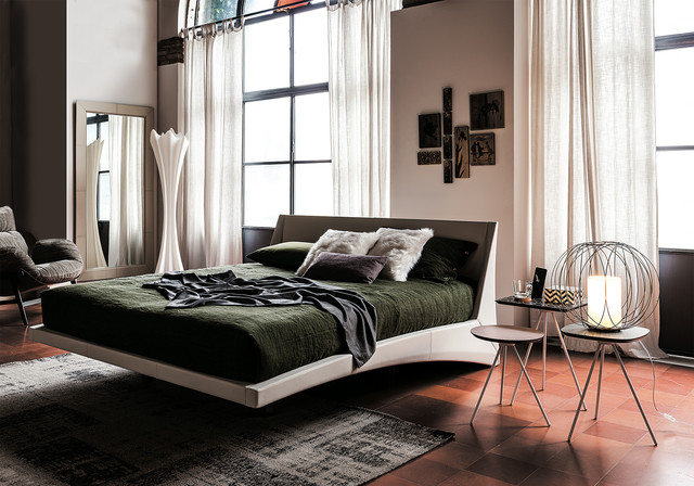 Dylan Angular Bed contemporary-bedroom
