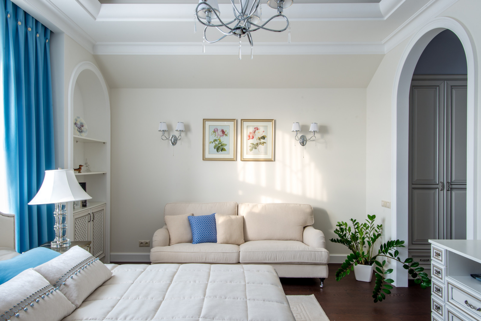 Дом в посёлке Ново-Луговая, дизайнер Аждар Атакишиев