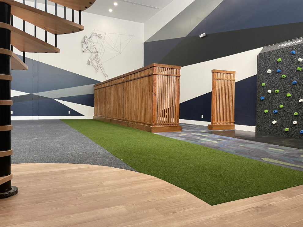 Brookhaven apartment building clubhouse and gym