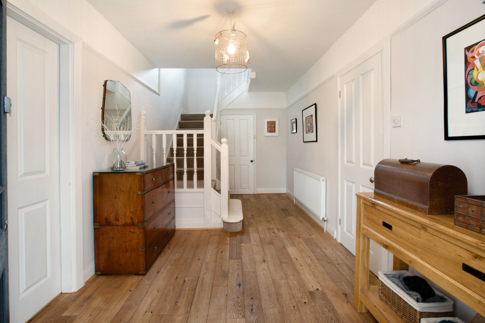 Styling of an open plan family home with river view