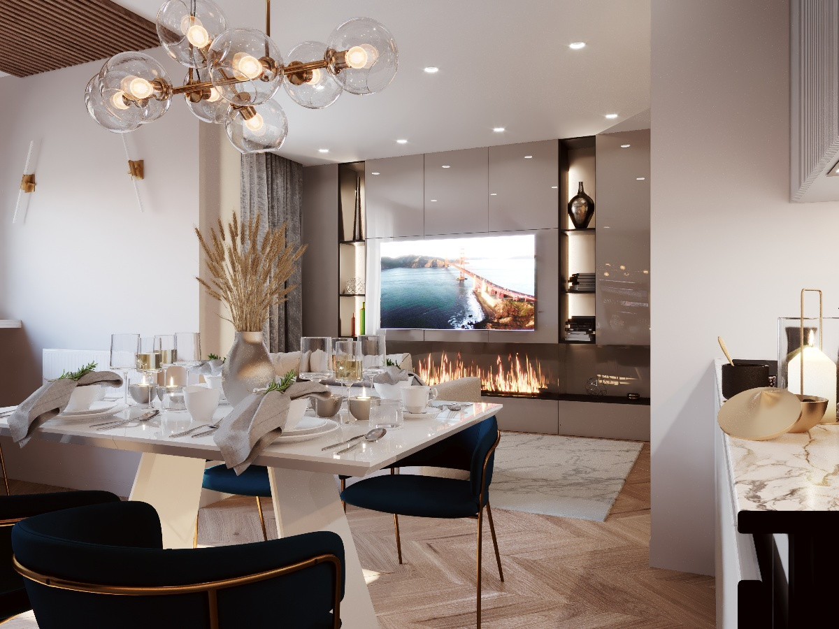 Дизайн к3-х комнатной квартиры