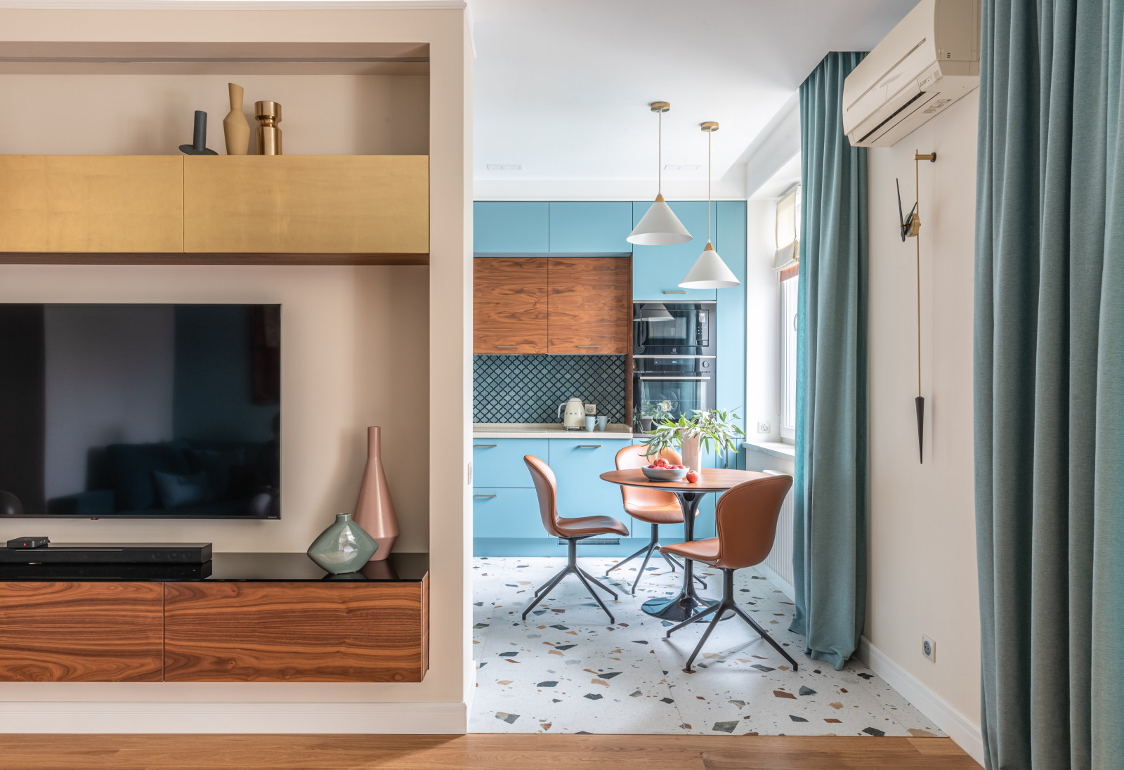 Цветная квартира в ЖК "Прайм Тайм"