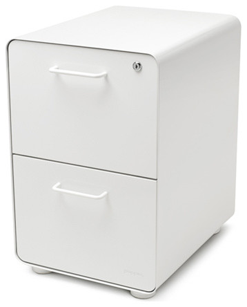East 18th File Cabinet White