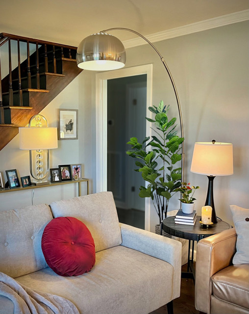 Mt. Juliet Living Room Design Midcentury Living Room Nashville