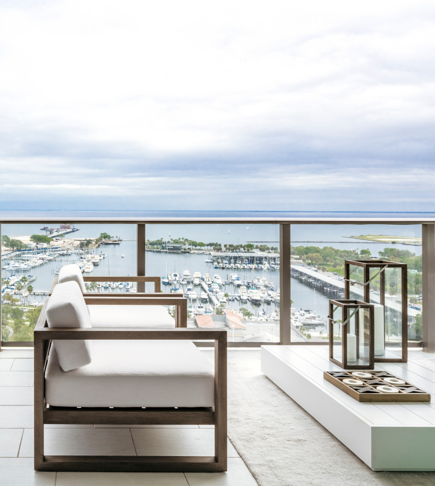 Стильный дизайн: балкон и лоджия в стиле модернизм - последний тренд