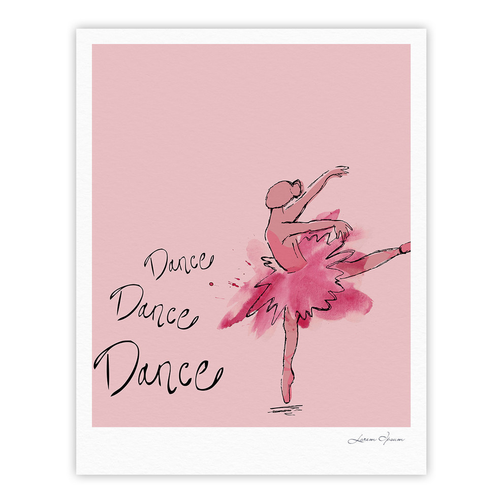 Brienne Jepkema "Ballerina" Art Print