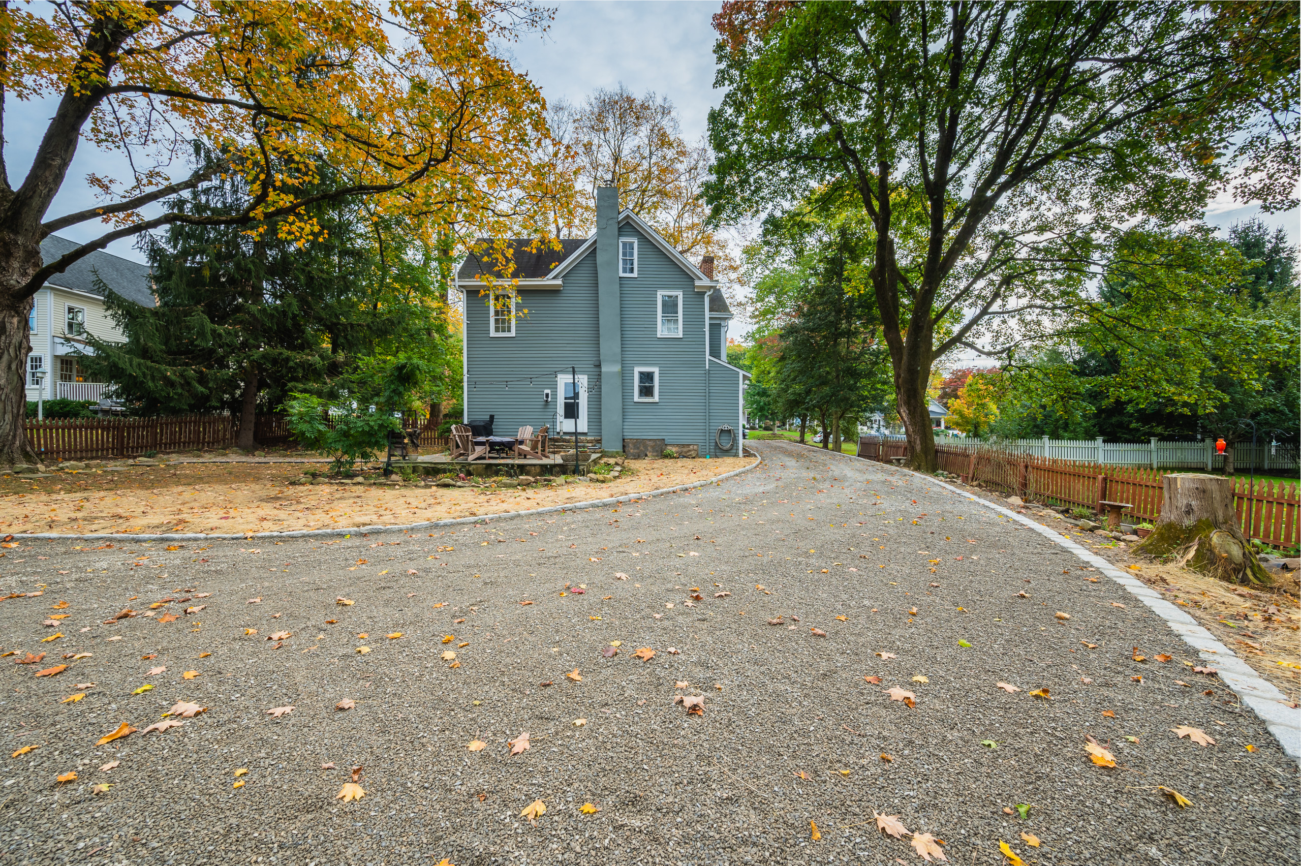 Historical Barn and Driveway Build