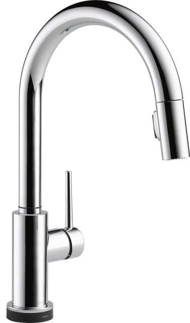 Touchless Kitchen Faucet, Voice Activation & Pull Down Sprayer, Chrome