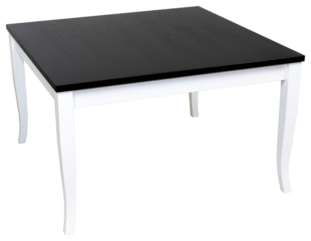 FINEZJA Coffee Table Black Top, White legs - Contemporary - Coffee Tables -  by MAXIMAHOUSE | Houzz