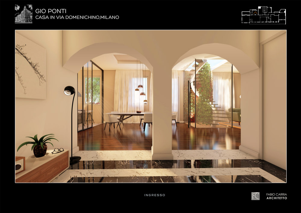 Gio Ponti - Restyling appartamento milanese