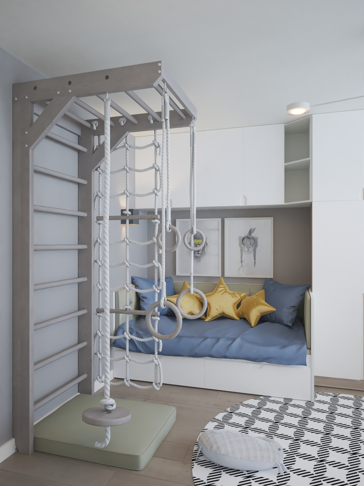 Трехкомнатная квартира №2 / Чебоксары / 2020 год