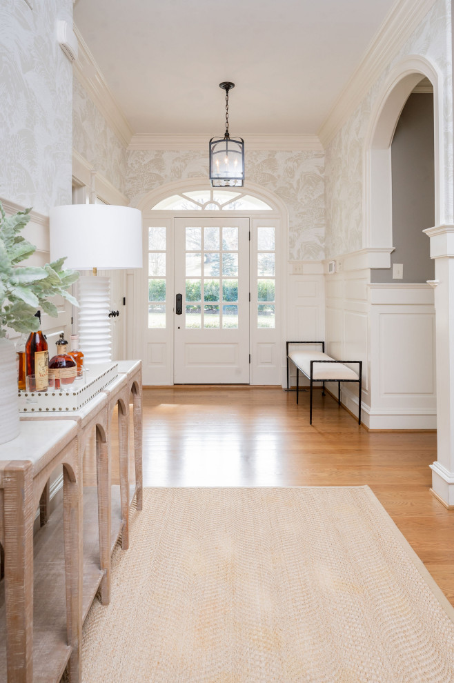 Home design - transitional home design idea in Baltimore