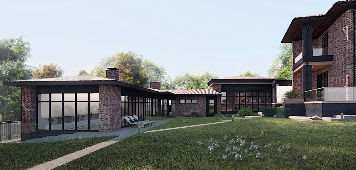 Индивидуальный жилой дом в Подмосковье, реконструкция