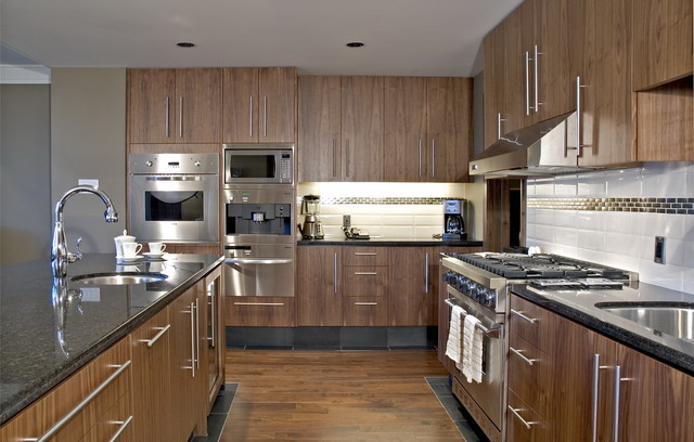 While at CHil Design Group contemporary-kitchen