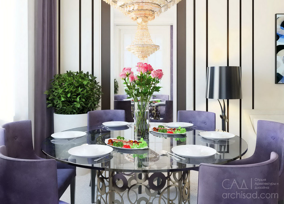 Дизайн-проект квартиры  «Purple»