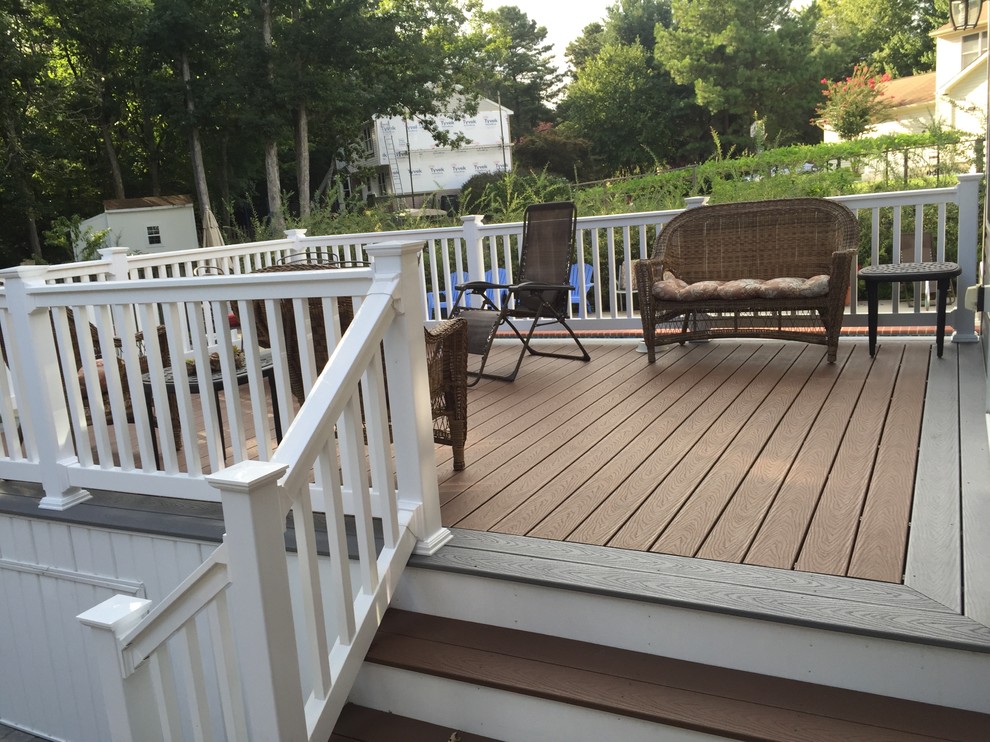 Deck - mid-sized deck idea in Baltimore with no cover