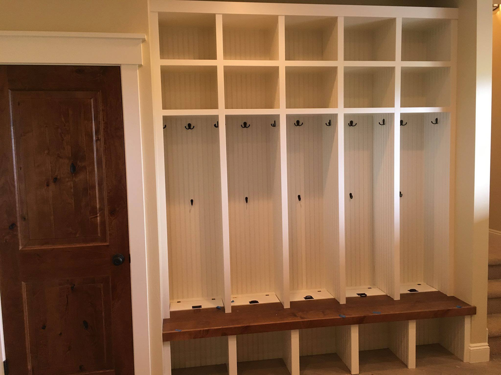 Lockers and Trim Work by Black Diamond