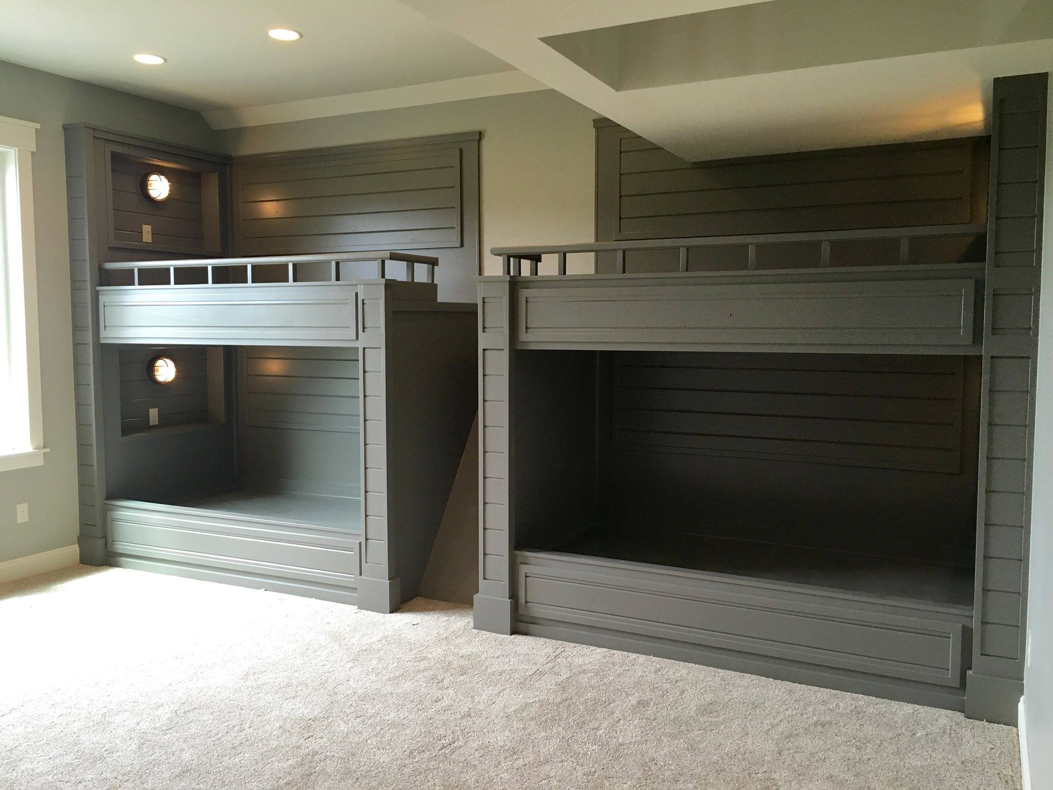 Bunk Beds and Trim Work by Black Diamond