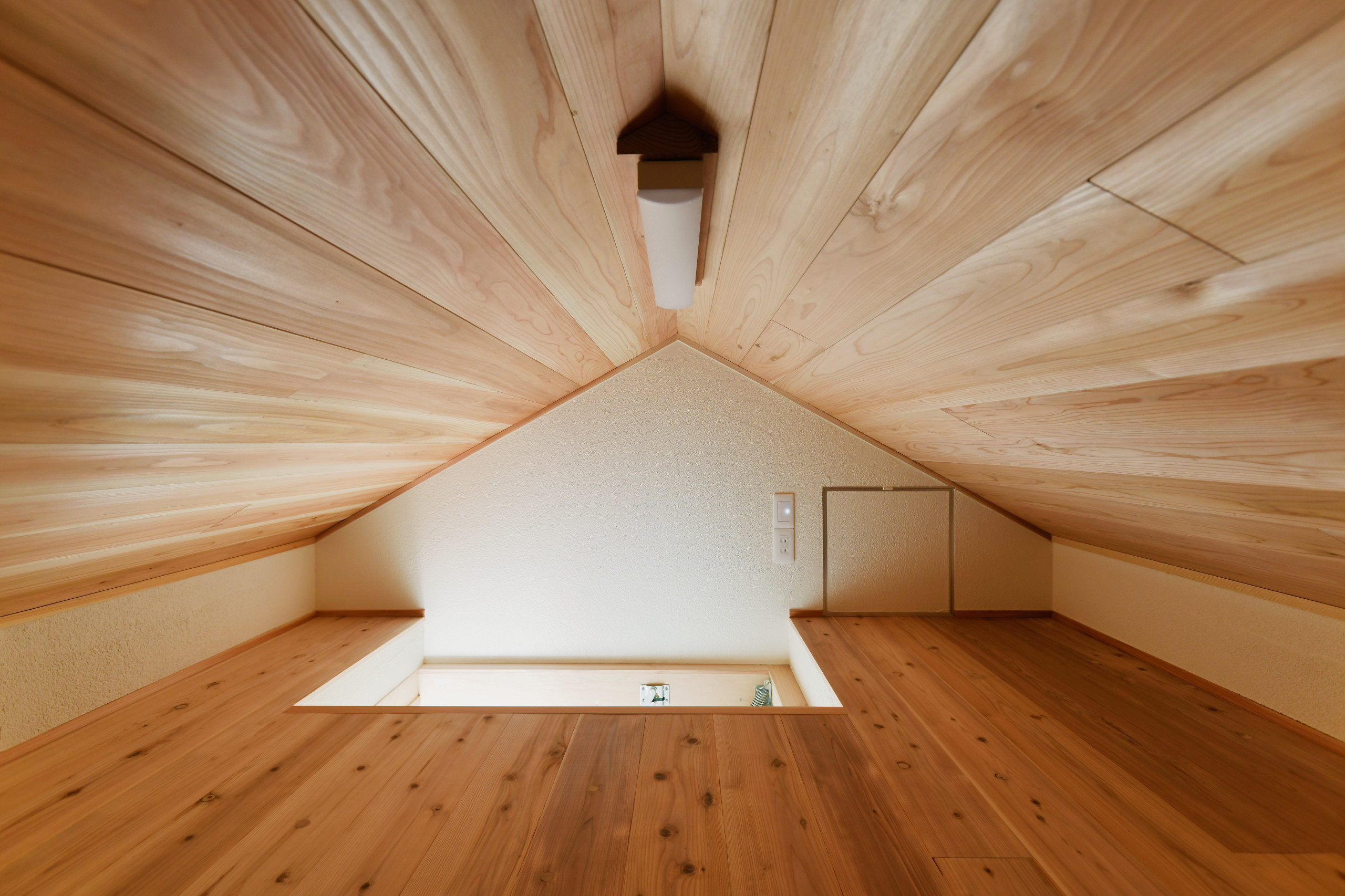 広々バルコニーと屋根裏部屋で子供たちも大喜びな家