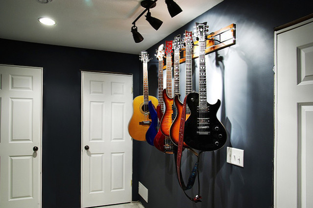 Guitar Hanger Mx Eclectic Bedroom Other By Diamondlife