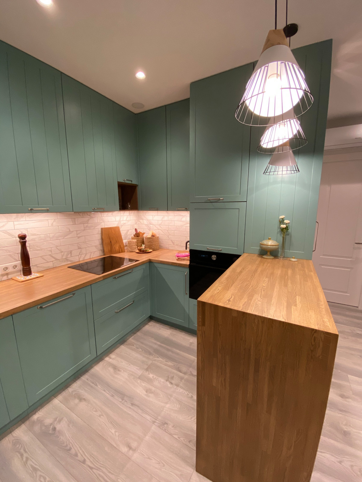 П-образная Кухня в стиле «Прованс»