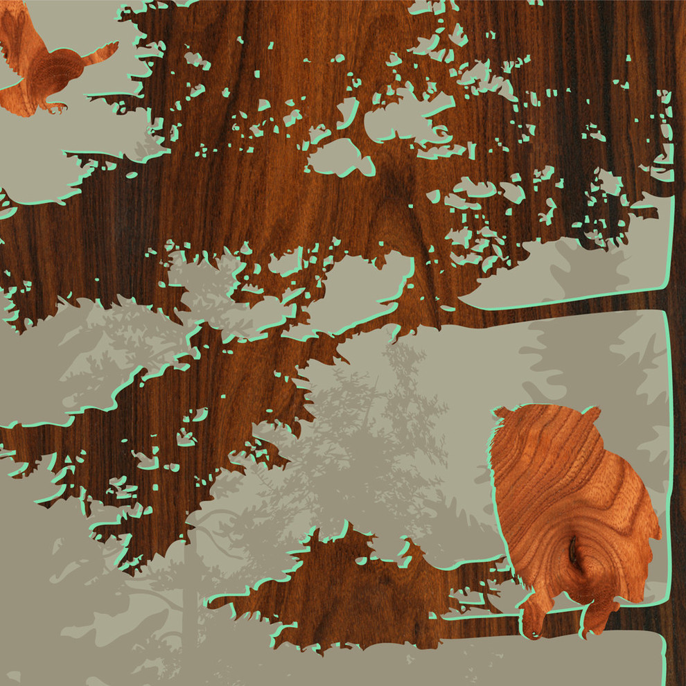 Forest Critters Print - Bird 1