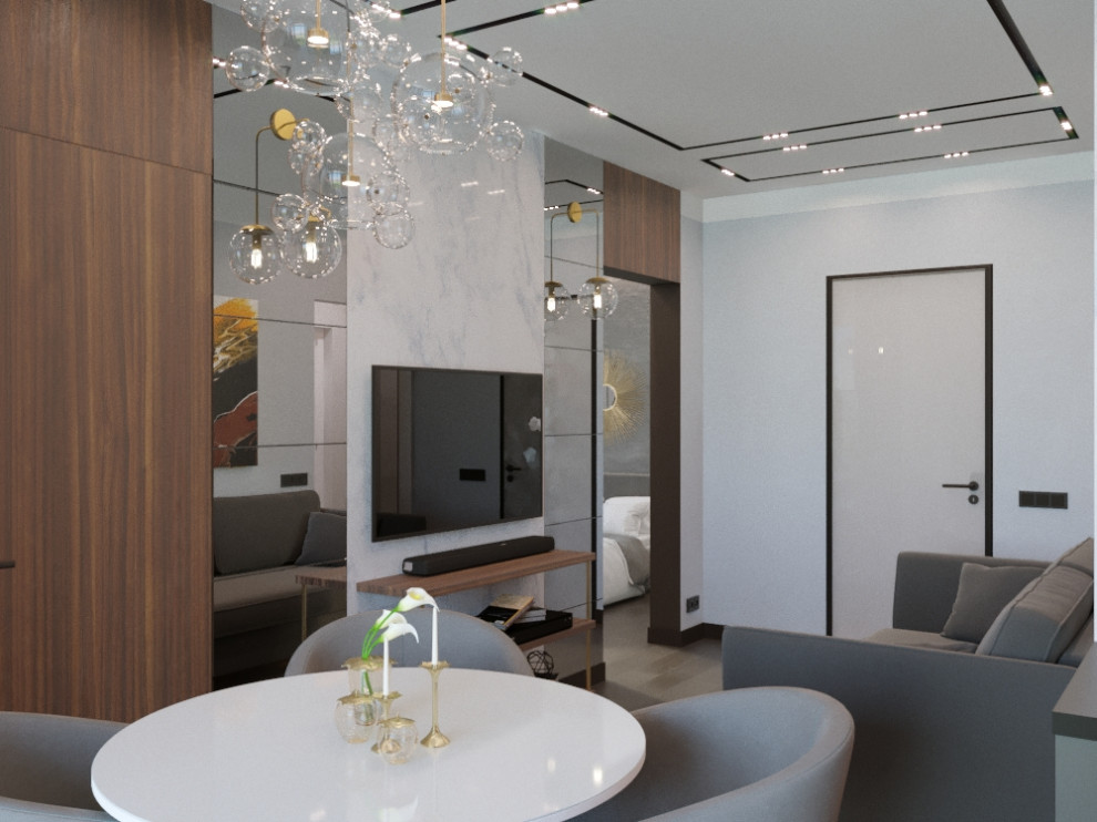 Современная квартира в ЖК «BauHaus» (Баухаус)