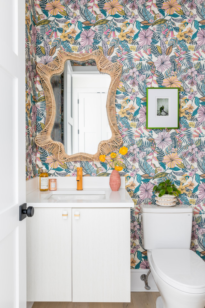 Beachin' Vibes | Margate, NJ - Beach Style - Powder Room - New York ...