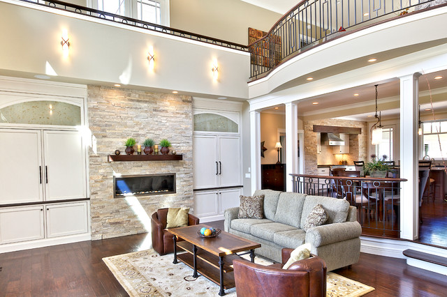 Spyglass Ridge contemporary-vardagsrum