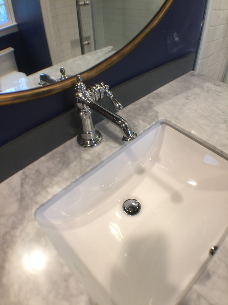 Transitional home design photo in Baltimore