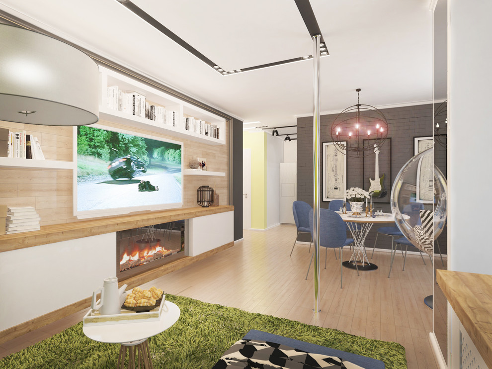 Много цвета и чуть-чуть лофта