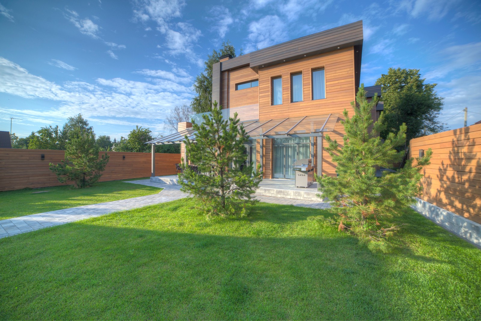 Эко-урбанистический дом Норден с эксплуатируемой кровлей