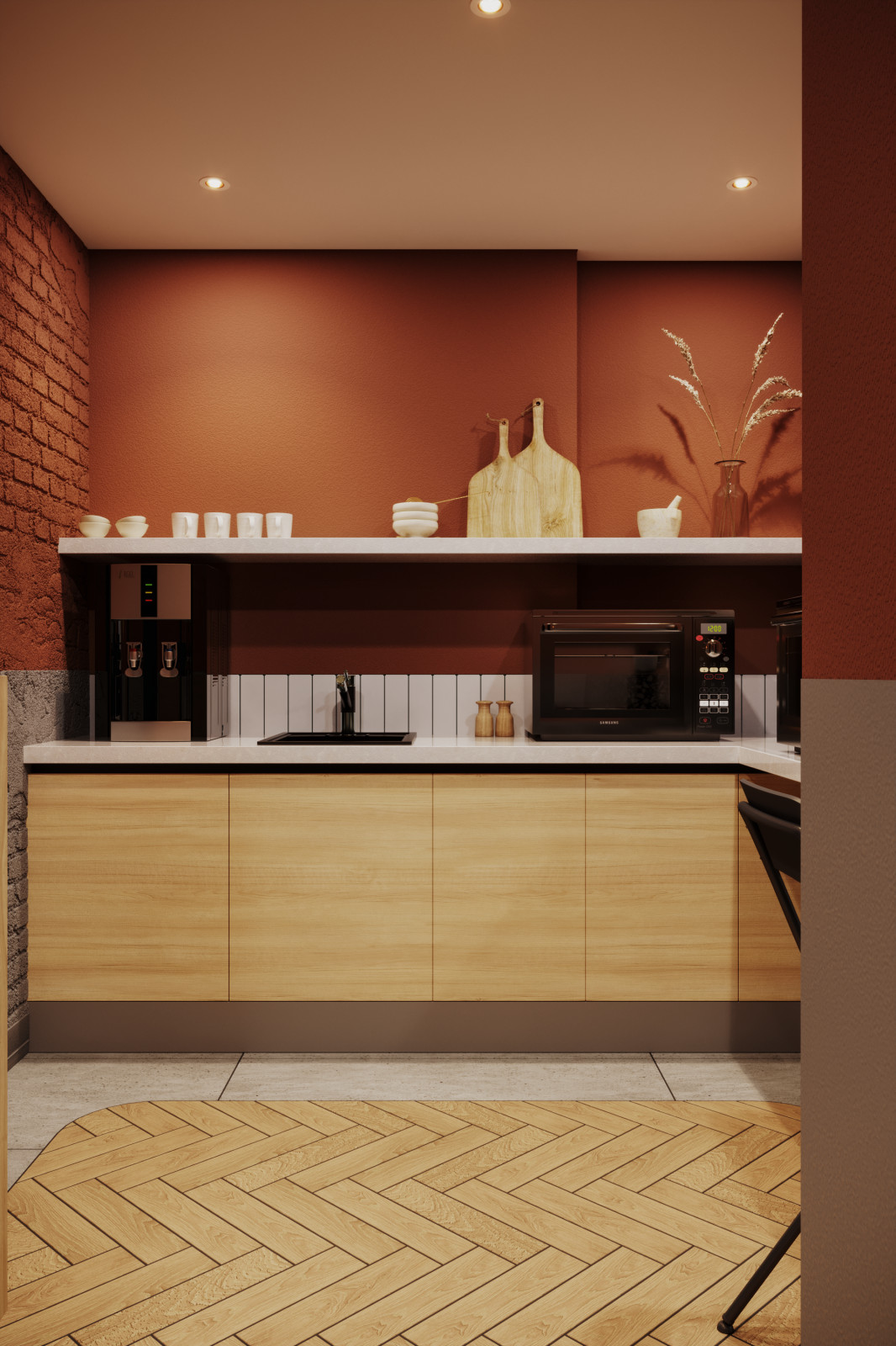 Кухня-столовая в бц Выбор