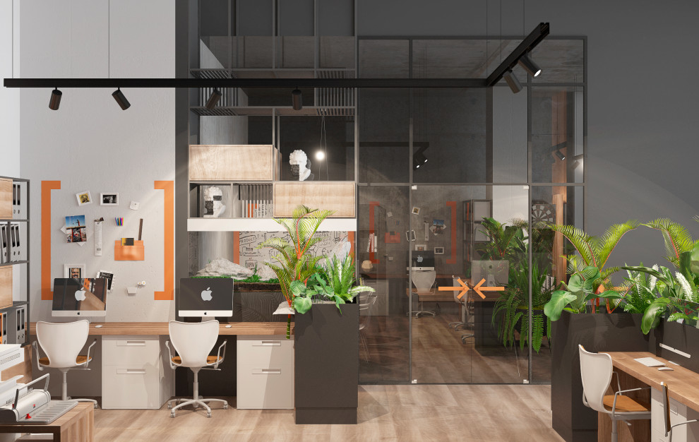 Офис компании, которая занимается строительством