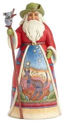 Enesco Figurine, Australia Santa
