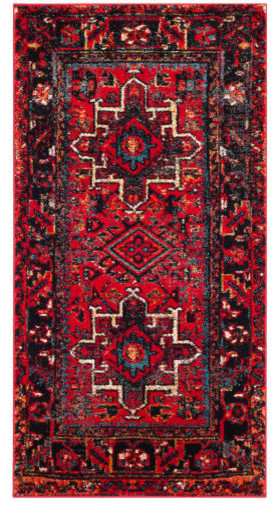 Safavieh Vintage Hamadan VTH211A 10'6"x14' Red, Multi Rug