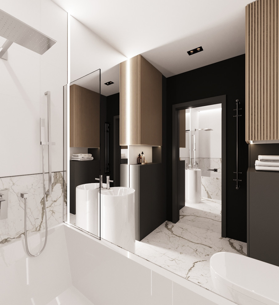 Интерьер ванной комнаты