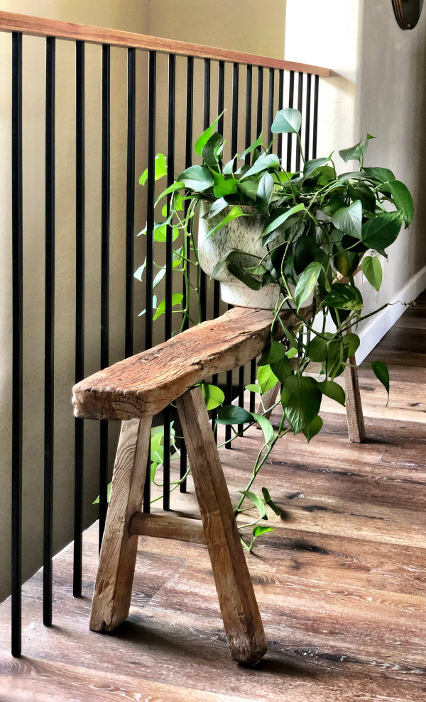 Inspiration for a transitional home design remodel in Denver