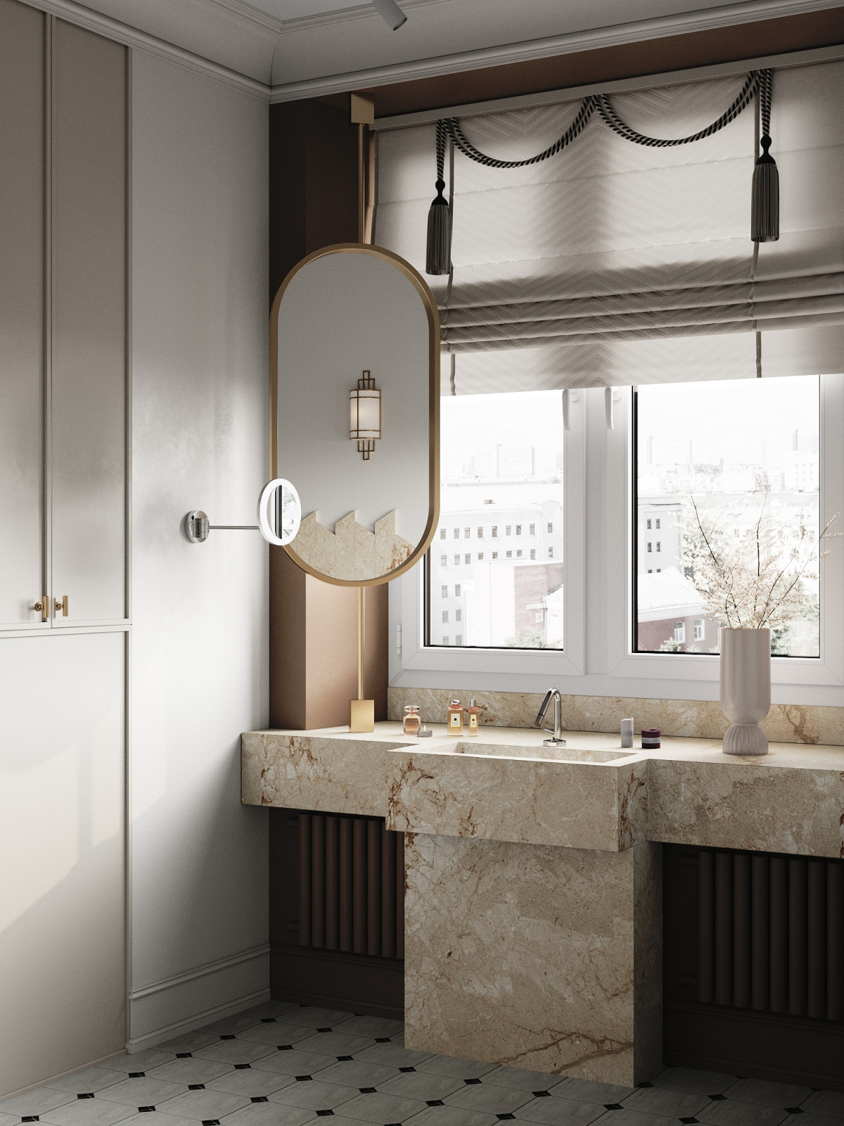 интерьер квартиры для элегантной пары