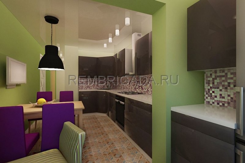 Дизайн проект квартиры 85 м2