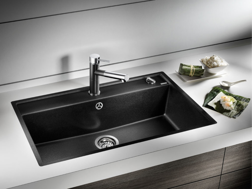 Фото кухонных моек и смесителей