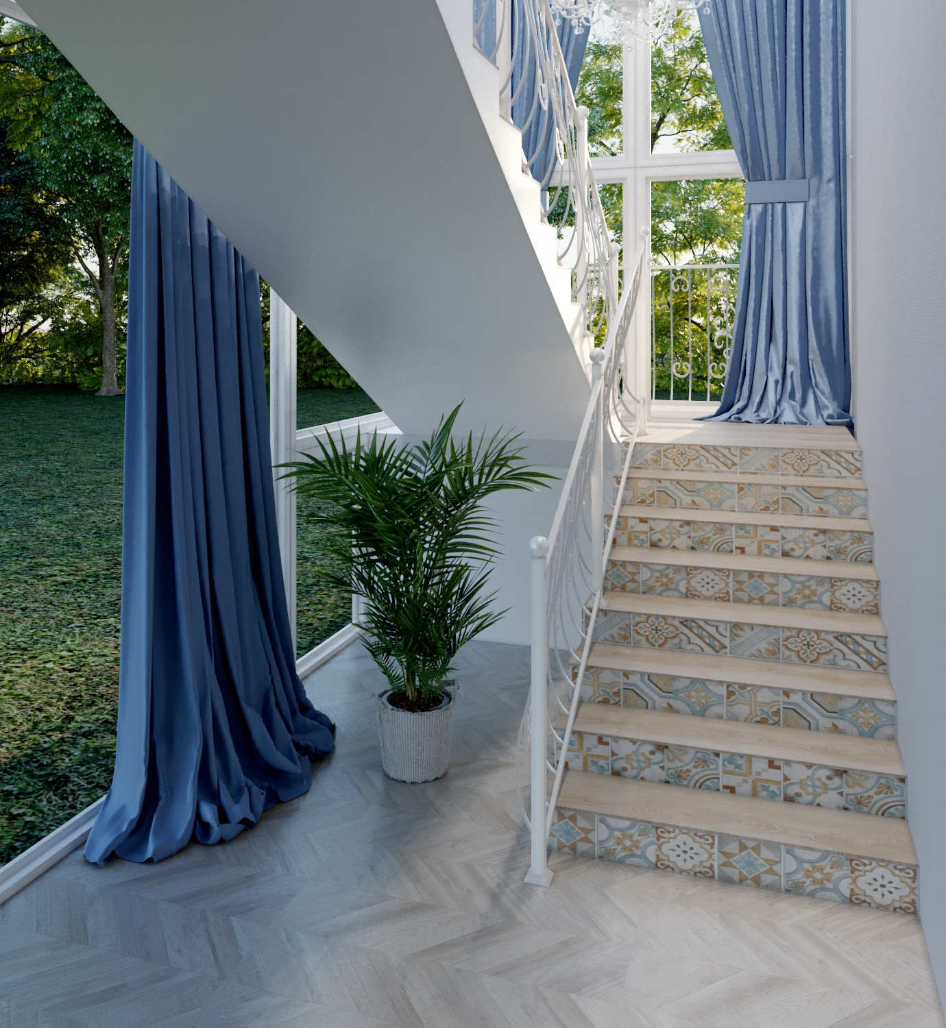 Interior Design in provice style