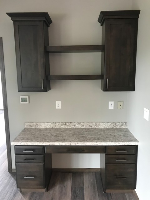 Functional Family Home (Kitchen, Bath, & Laundry) transitional-home-office