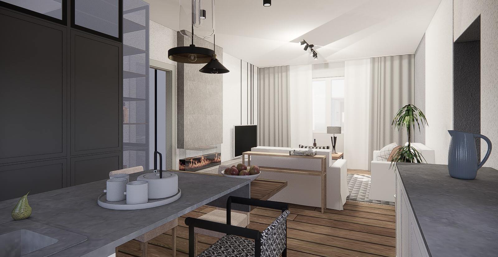 Современный дом для прекрасной семьи