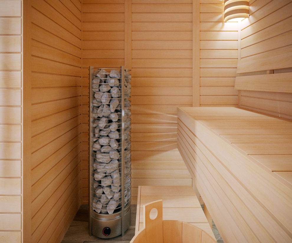 Санузел с сауной