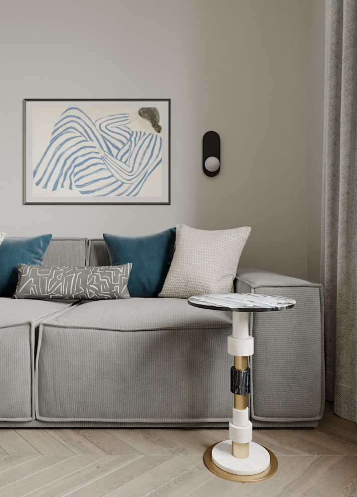 Дизайн-проект однокомнатной квартиры