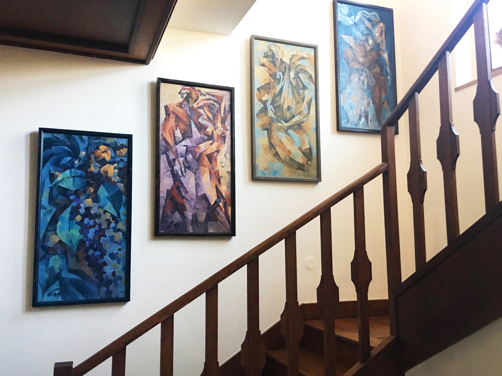 квадриптих для особняка в Праге