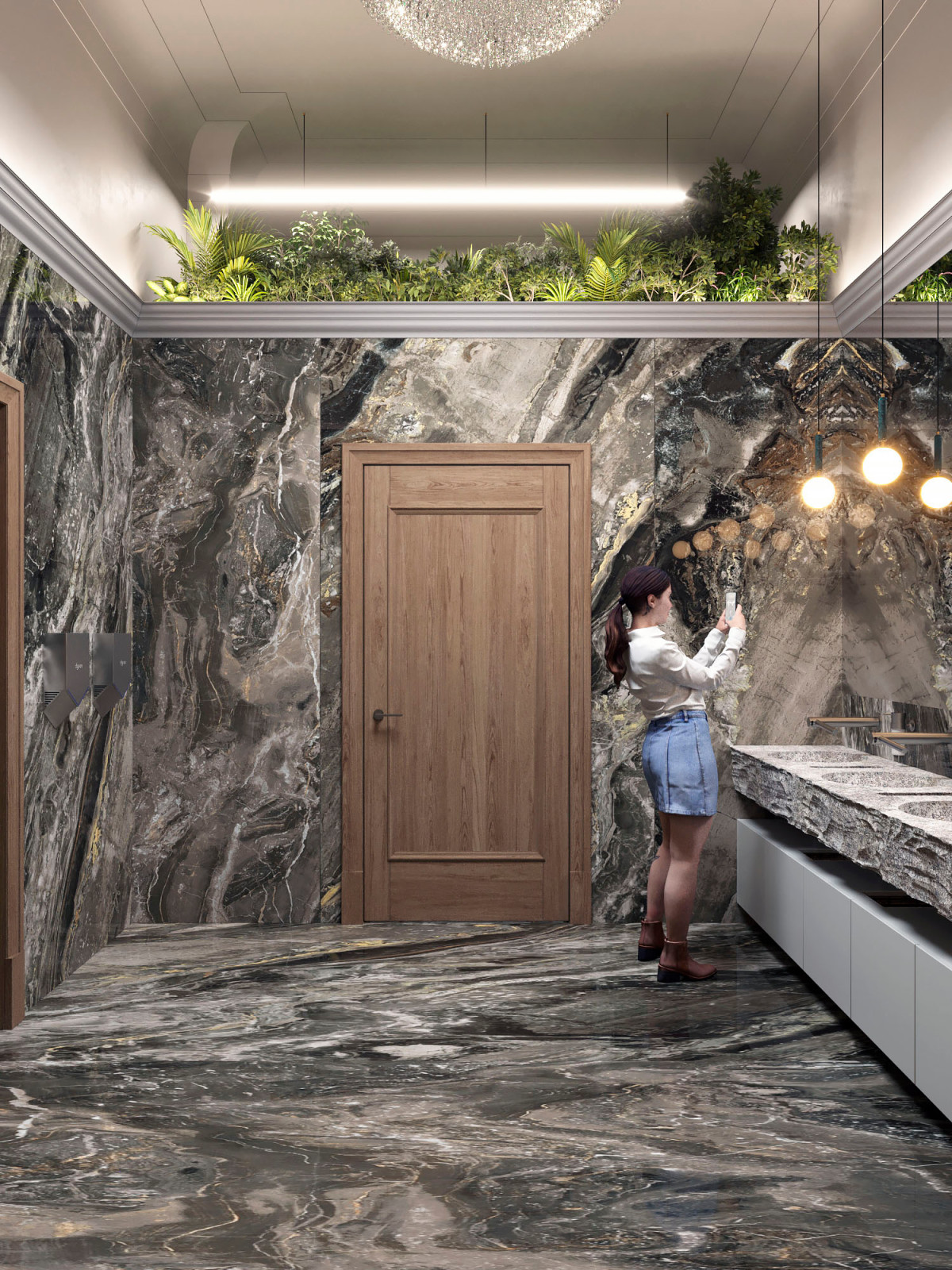 Главный санузел для МГУ, 52 м. кв