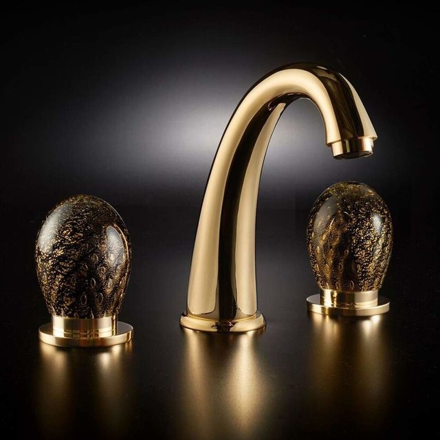 Murano Luxury 3-hole Bathroom Faucet, Without pop-up drain ...