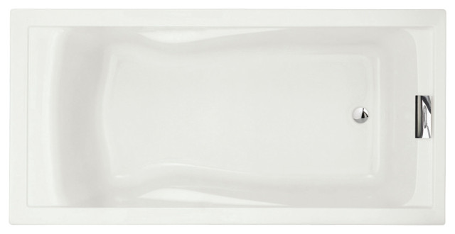 American Standard 7236V.002 Evolution 72" Acrylic Soaking Bathtub - White